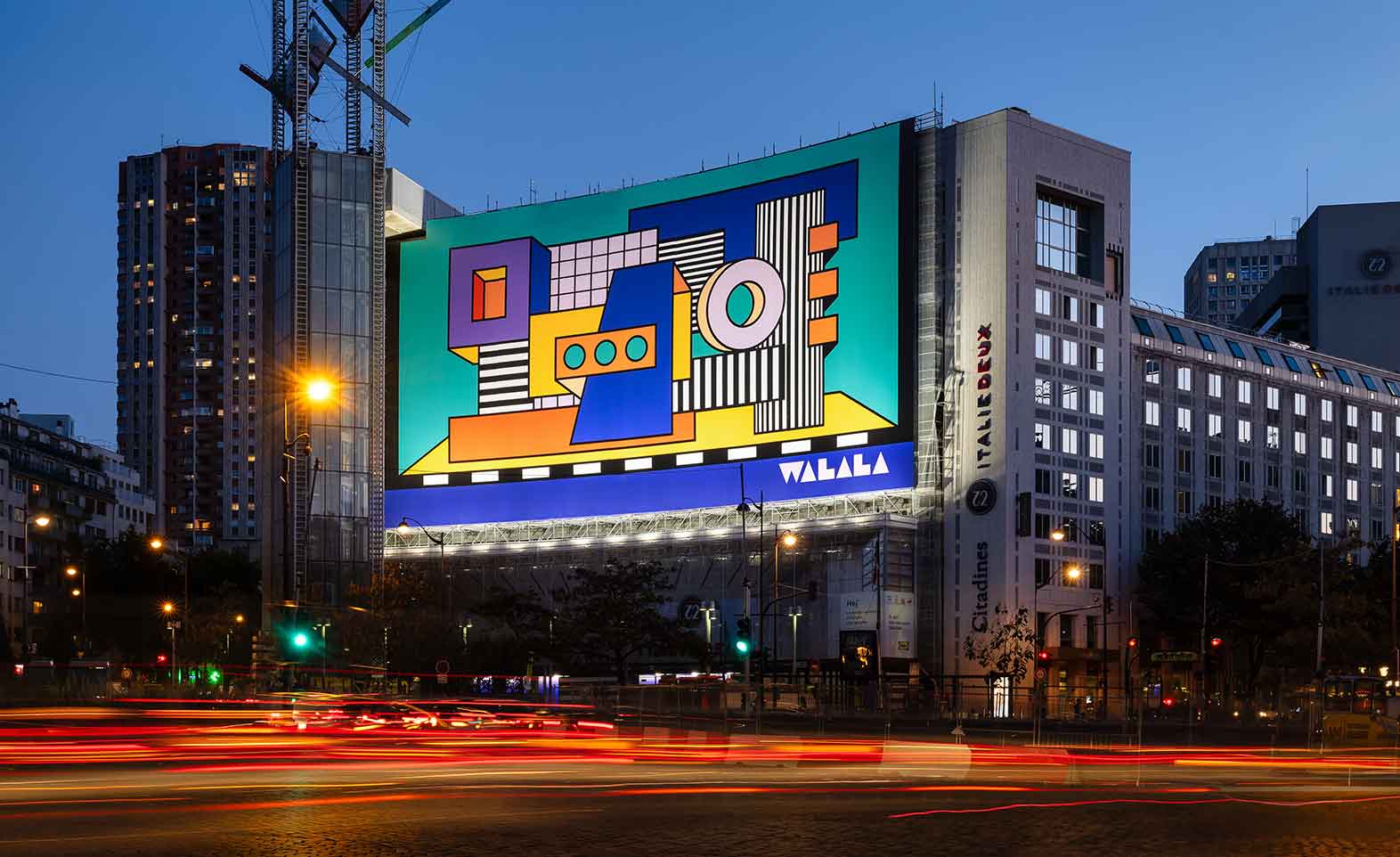 oeuvre metropolis Camille Walala