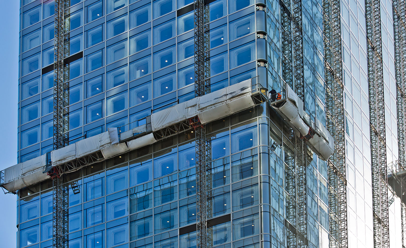 Photo de la Tour Ariane en travaux