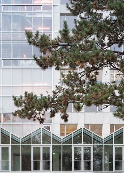 Photo de la façade de l'immeuble Bloom